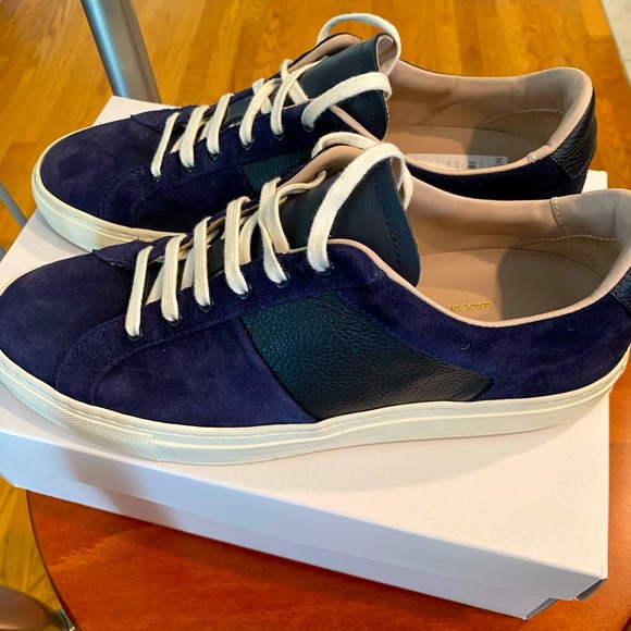 Common Projects Shoes - Common projects blue suede white sole sneakers men’s 7 US/ 40 EU / Women’s 8.5.